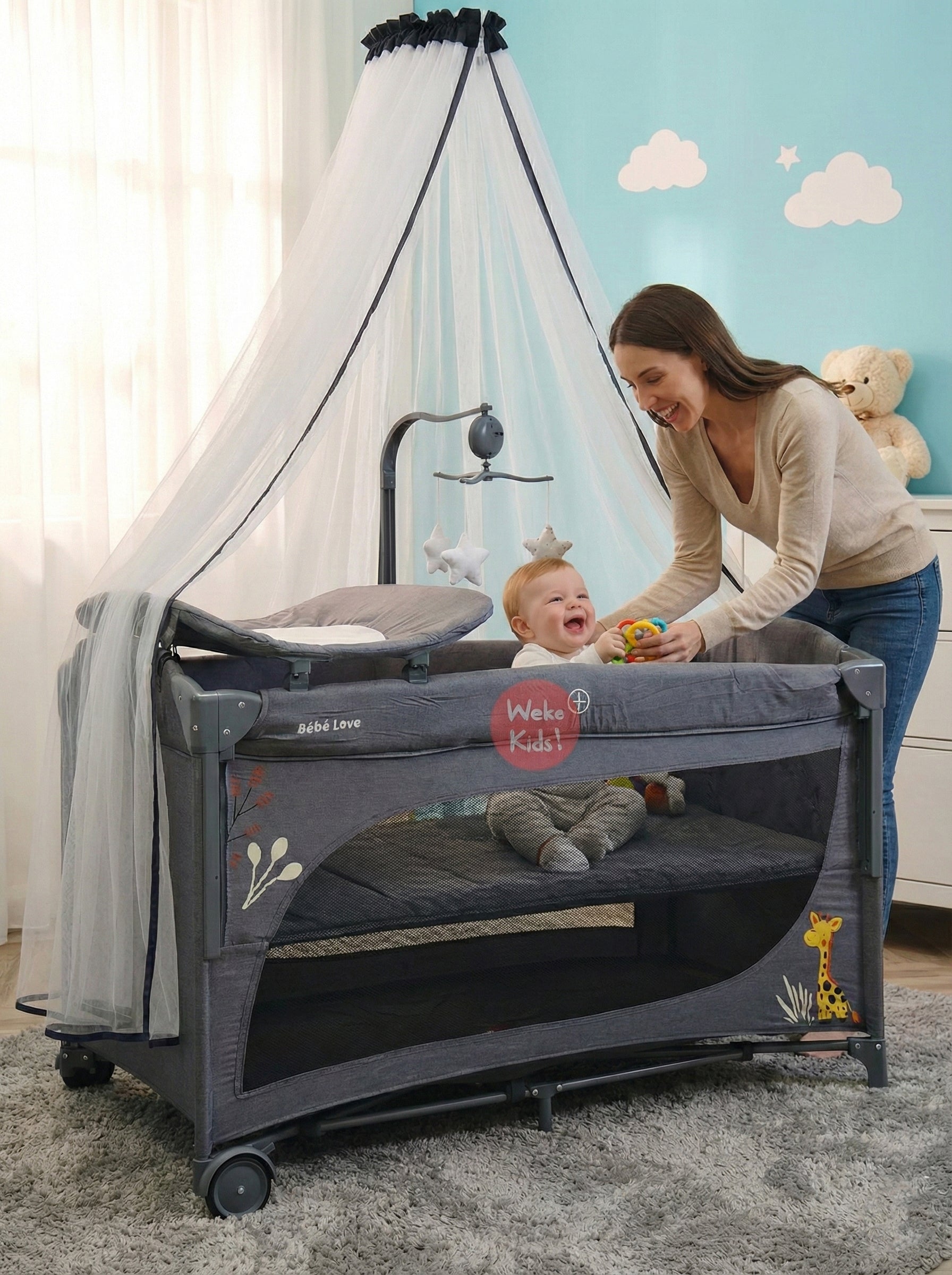 Parc Lit CODODO Design Kidilo 704