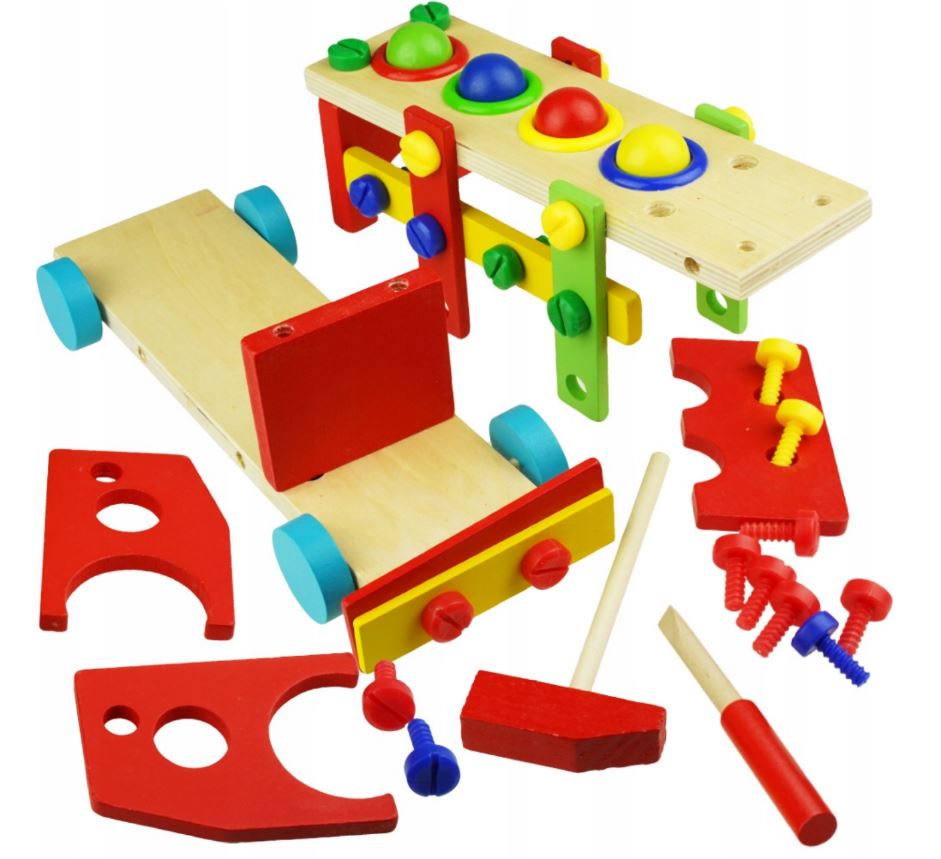 Jouet voiture d'assemblage لعبة تركيب سيارة الخشب