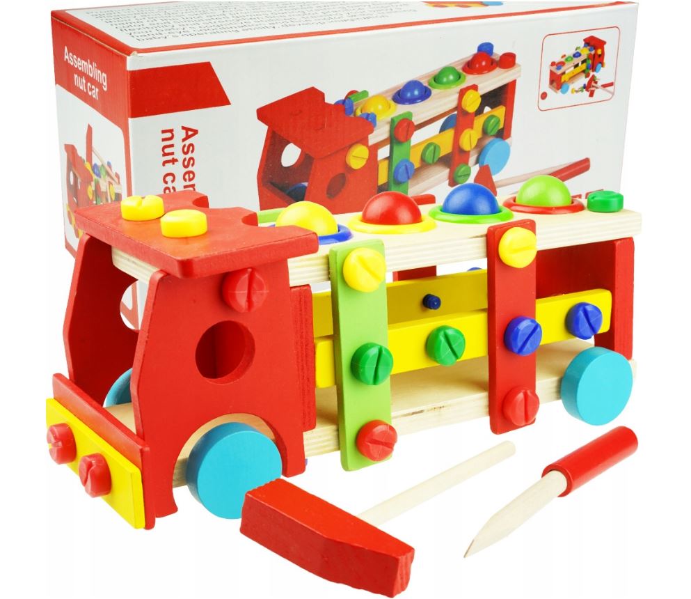 Jouet voiture d'assemblage لعبة تركيب سيارة الخشب