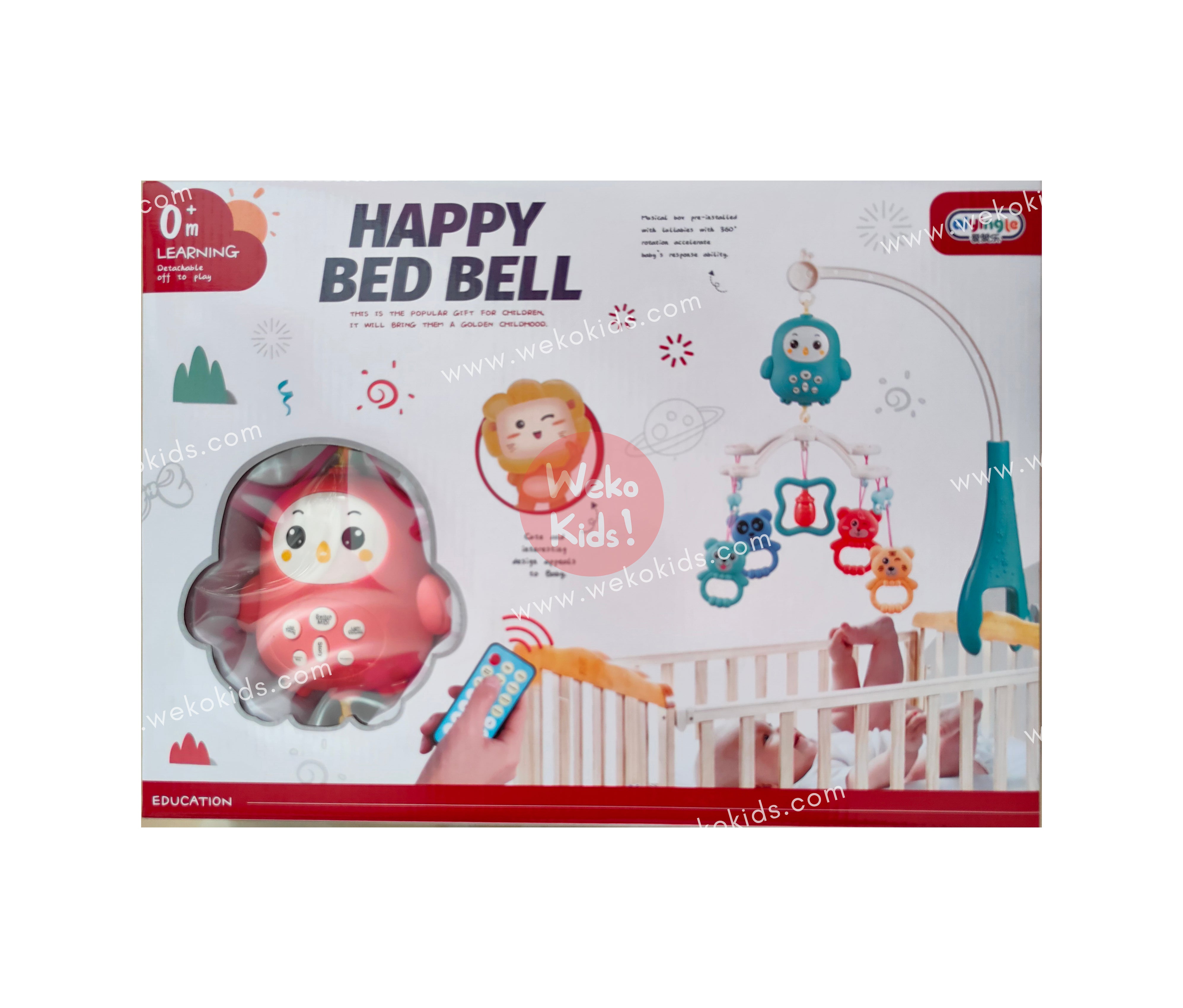 Manège de lit avec Télécommande سرير الأطفال المتحرك