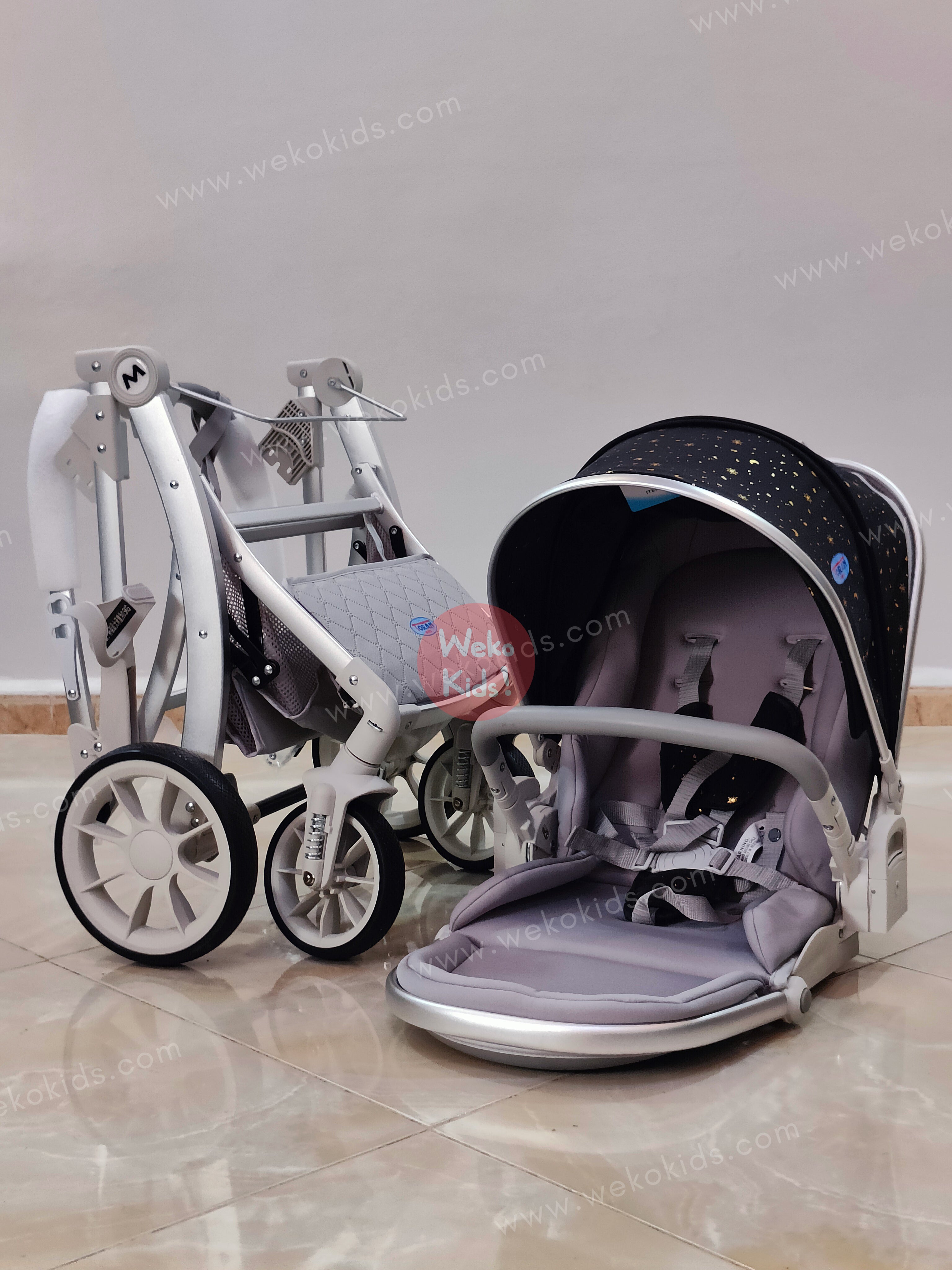 Poussette Landau luxe 2 en 1