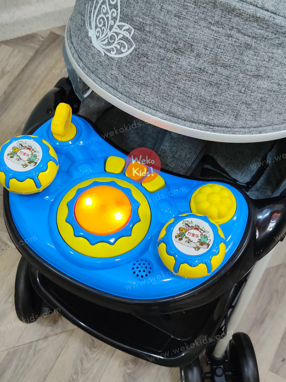 Poussette Bébé Love - Table de Jouets