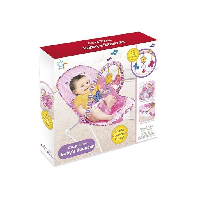 Transat Bébé Vibrant et Musical 2en1 كرسي الاطفال الهزاز