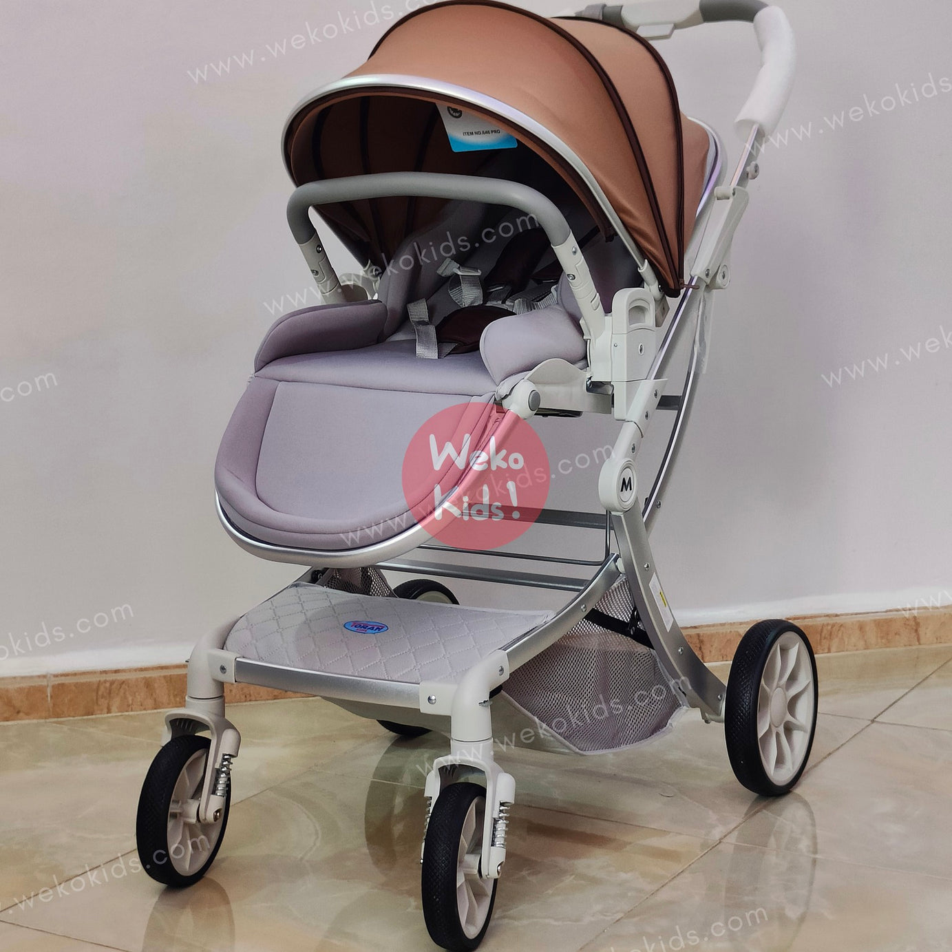 Poussette Landau luxe 2 en 1