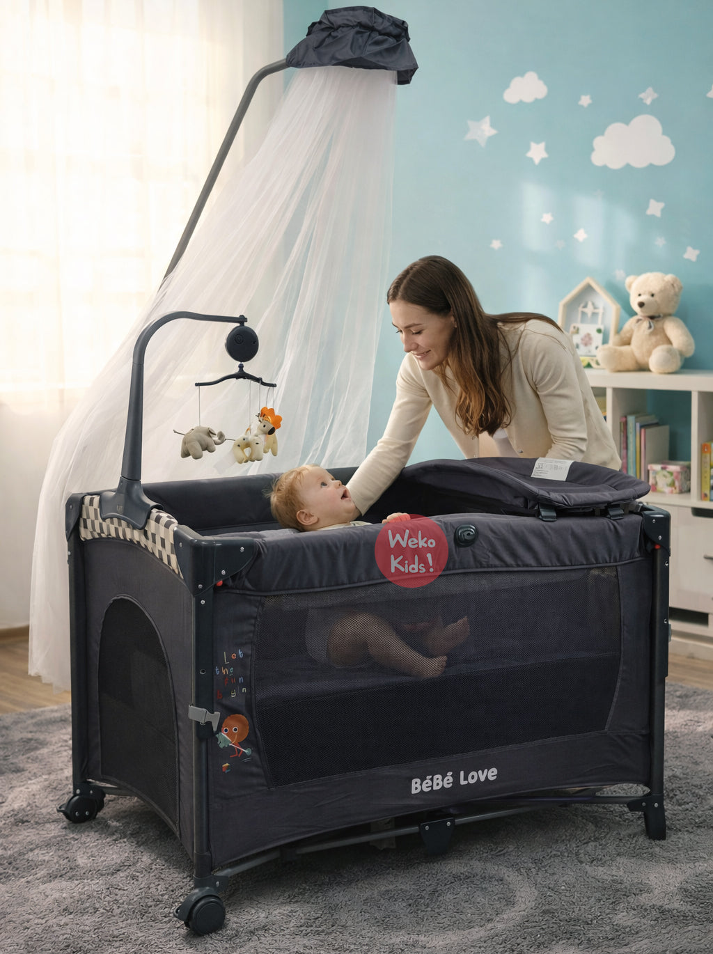 Parc Lit CODODO Design Kidilo 650