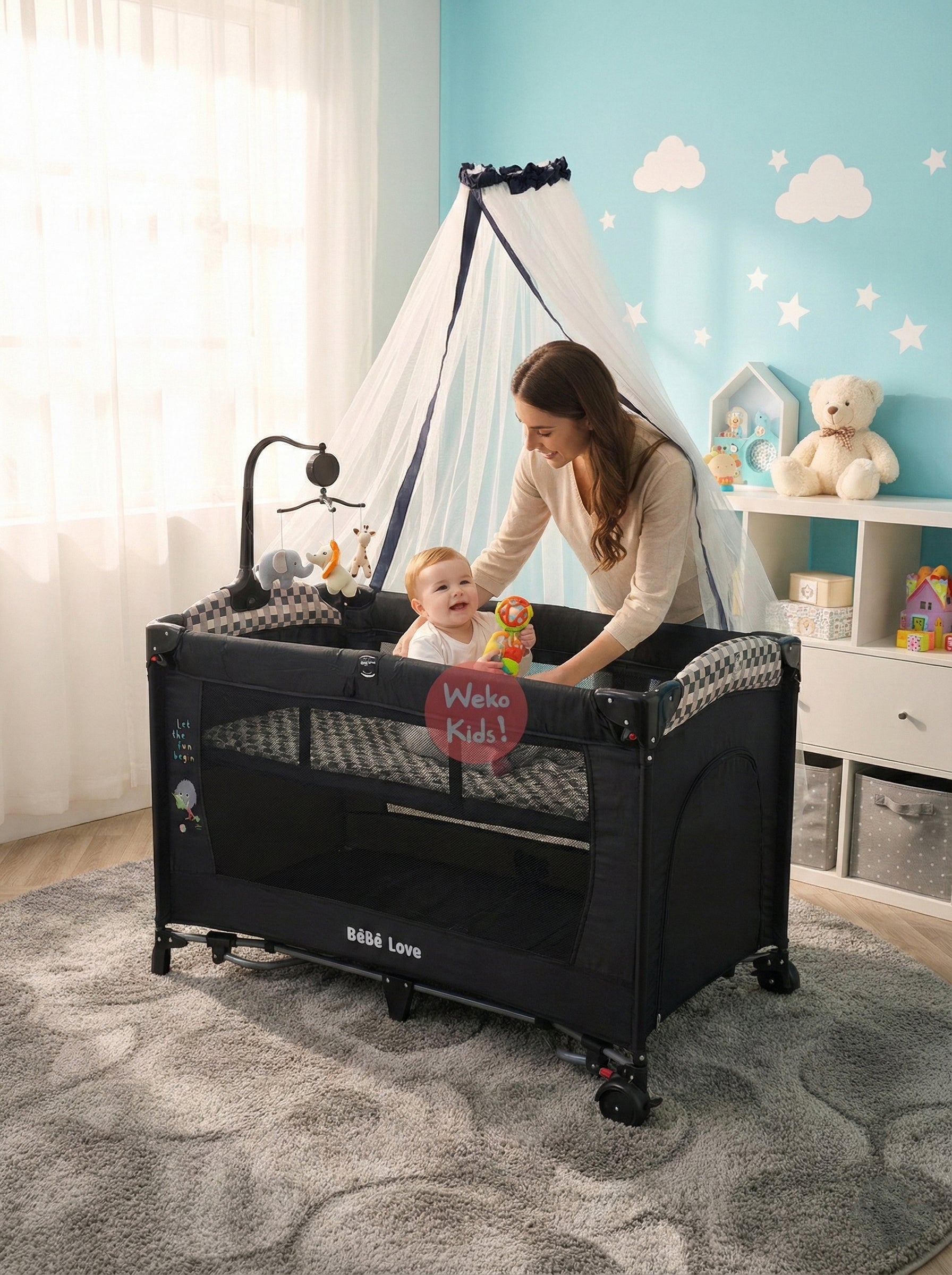 Parc Lit CODODO Design Kidilo 650