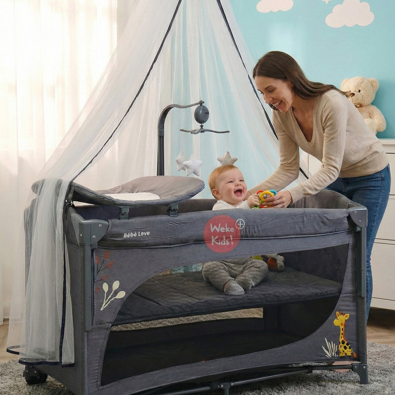 Parc Lit CODODO Design Kidilo 704