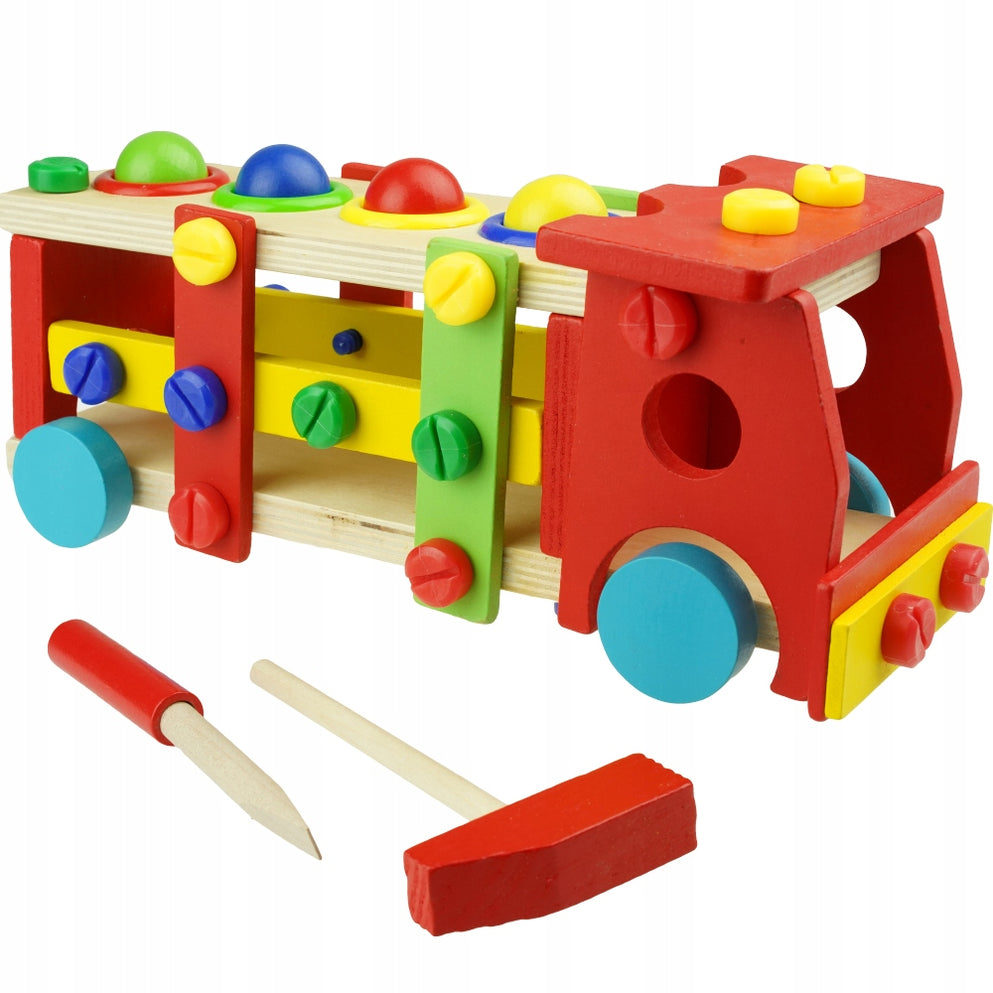Jouet voiture d'assemblage لعبة تركيب سيارة الخشب