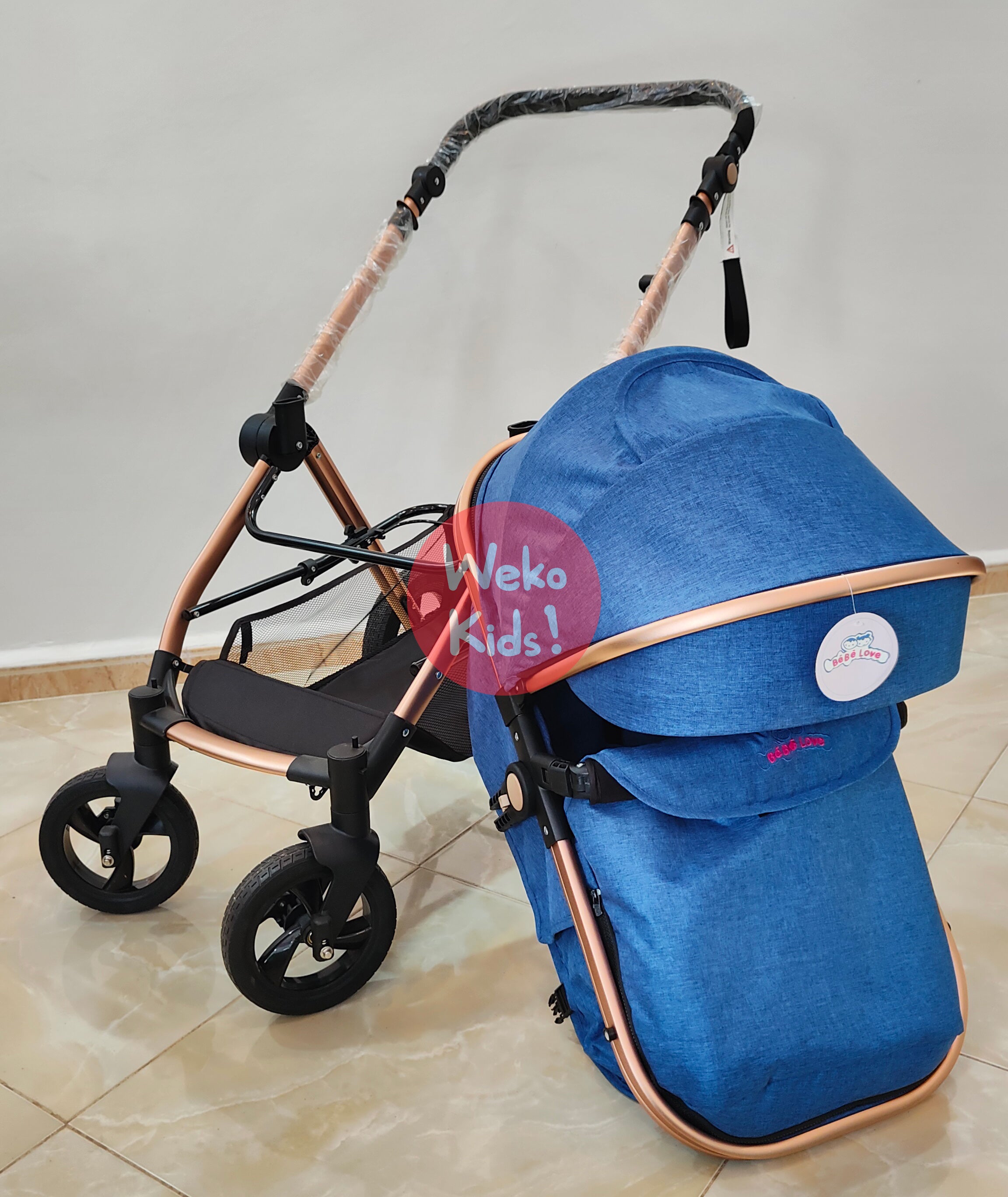 Poussette Luxe Bébé Love 2 en 1