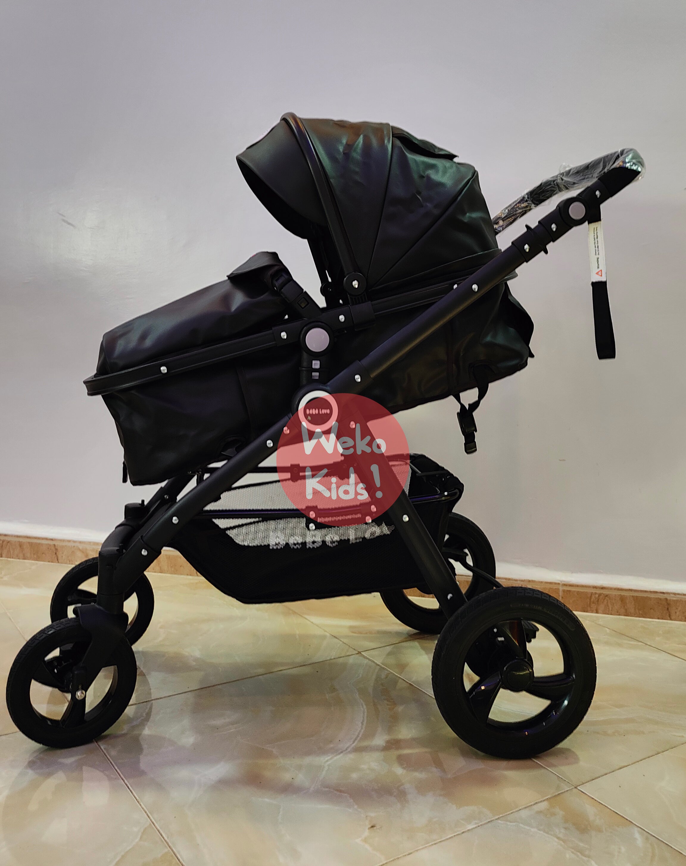 Poussette Luxe Bébé Love en Cuir