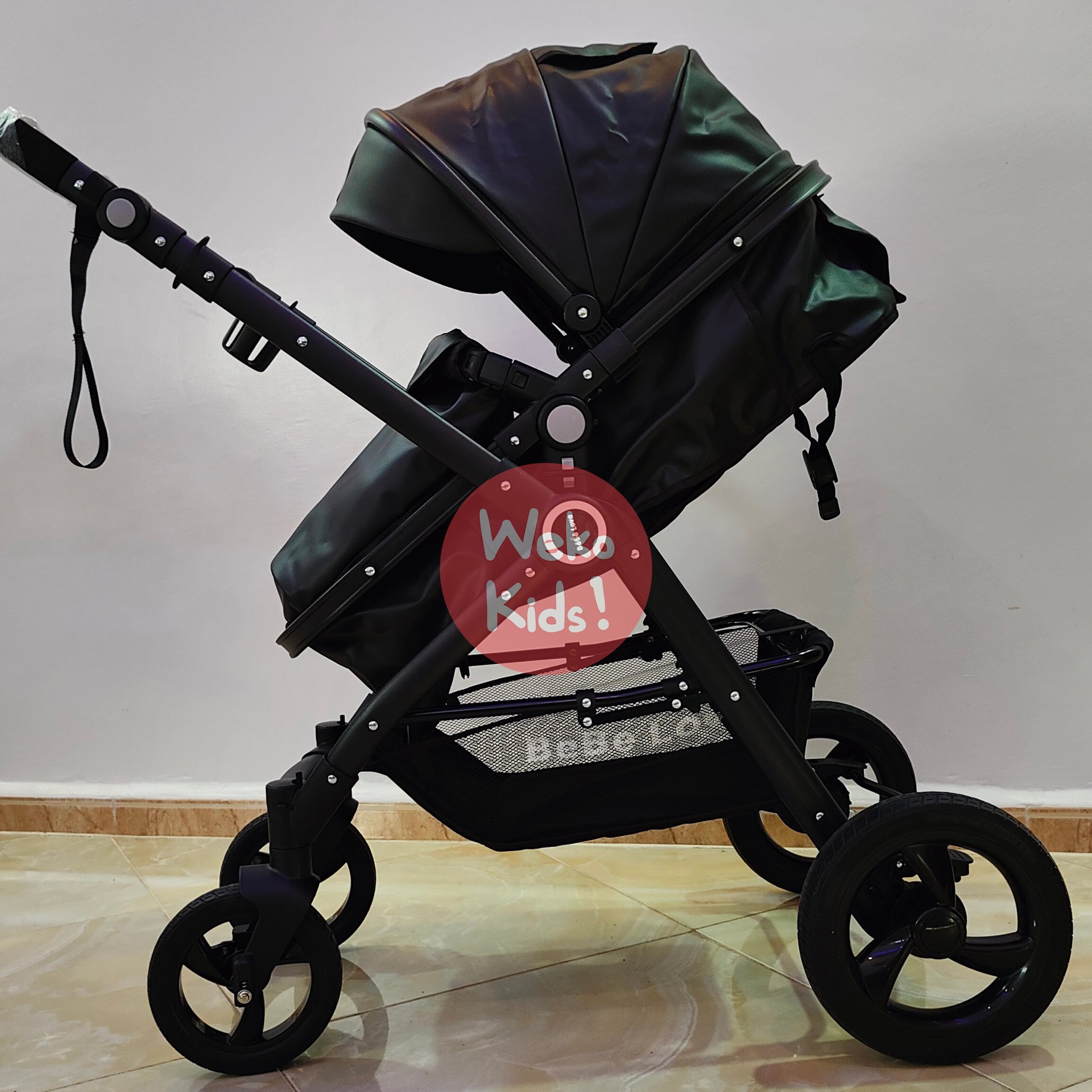 Poussette Luxe Bébé Love en Cuir