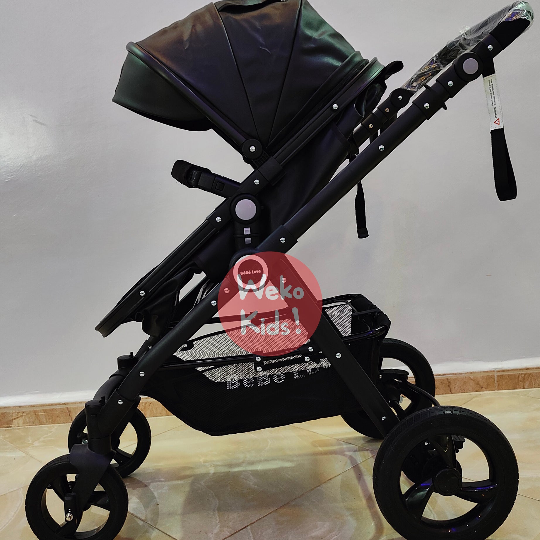 Poussette Luxe Bébé Love en Cuir