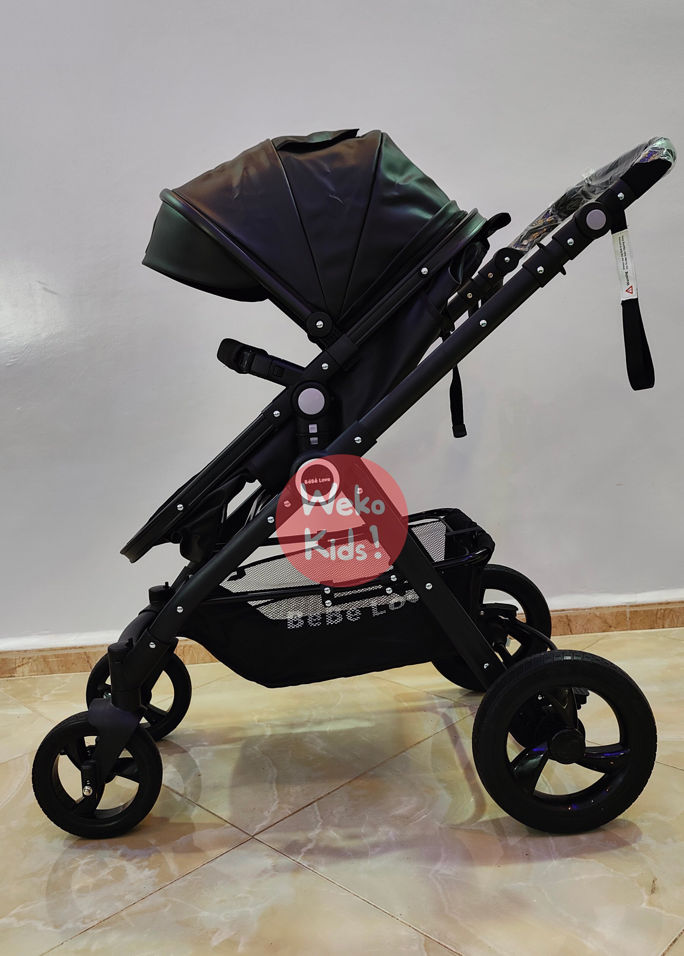 Poussette Luxe Bébé Love en Cuir