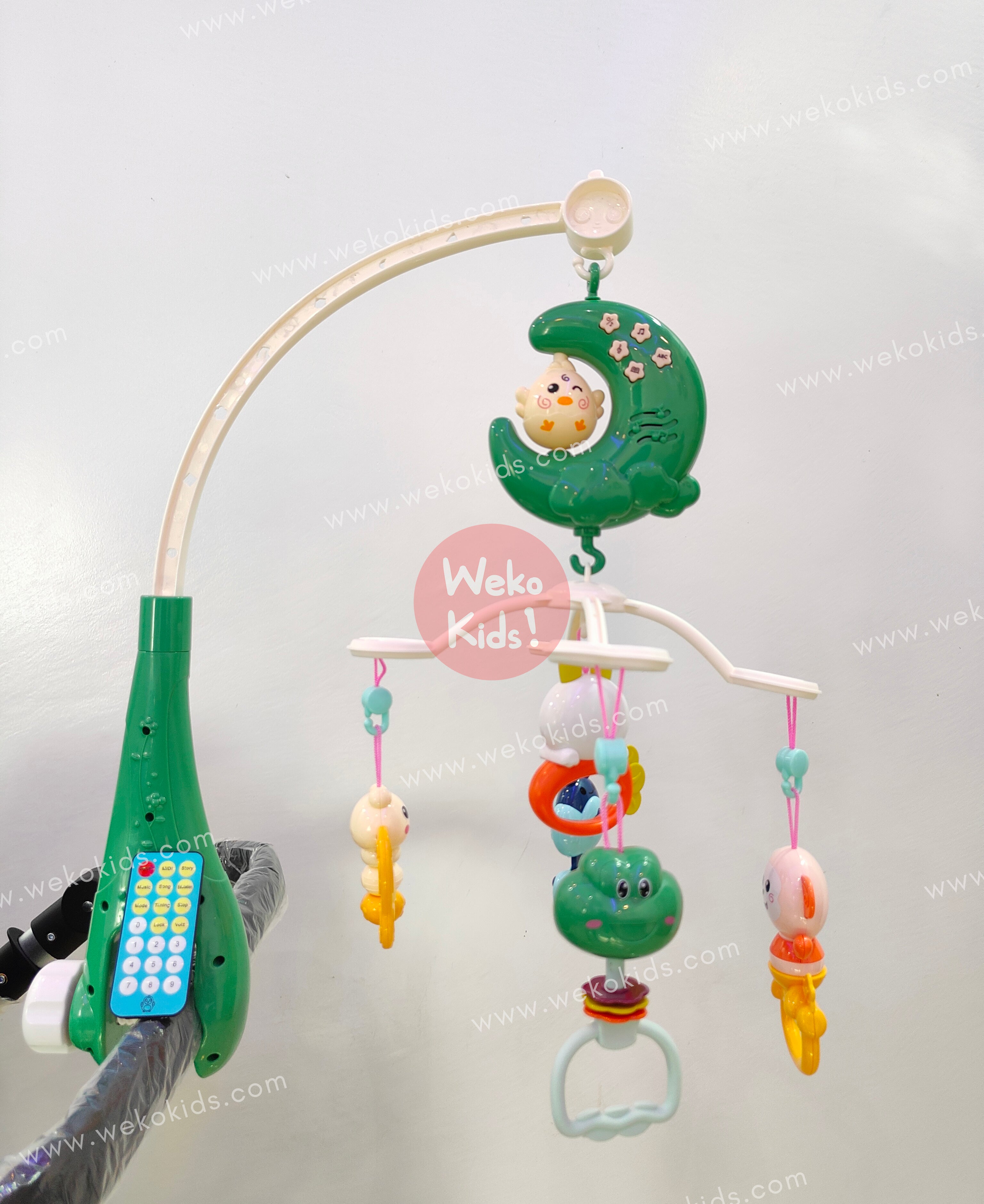 Manège de lit avec Télécommande سرير الأطفال المتحرك