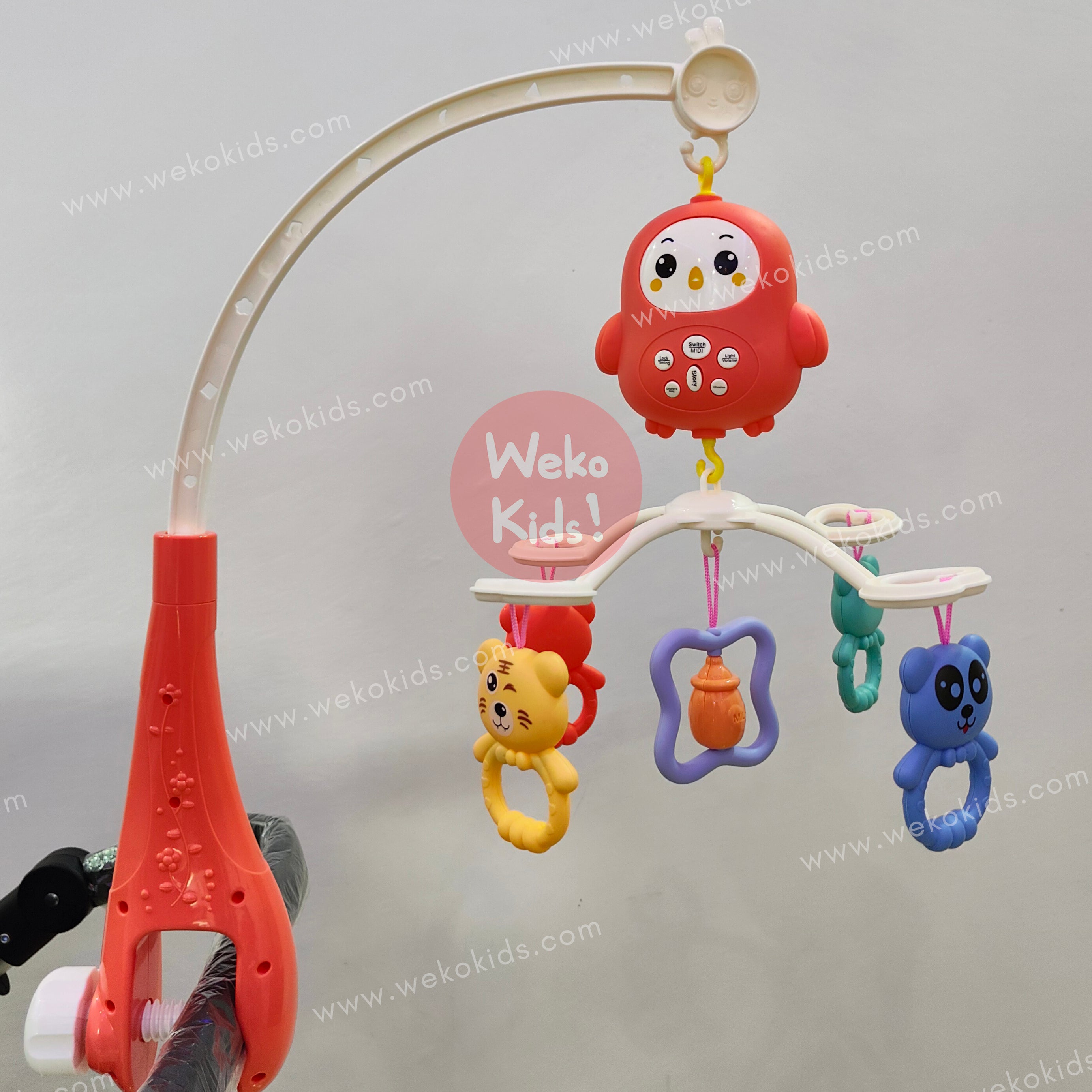 Manège de lit avec Télécommande سرير الأطفال المتحرك