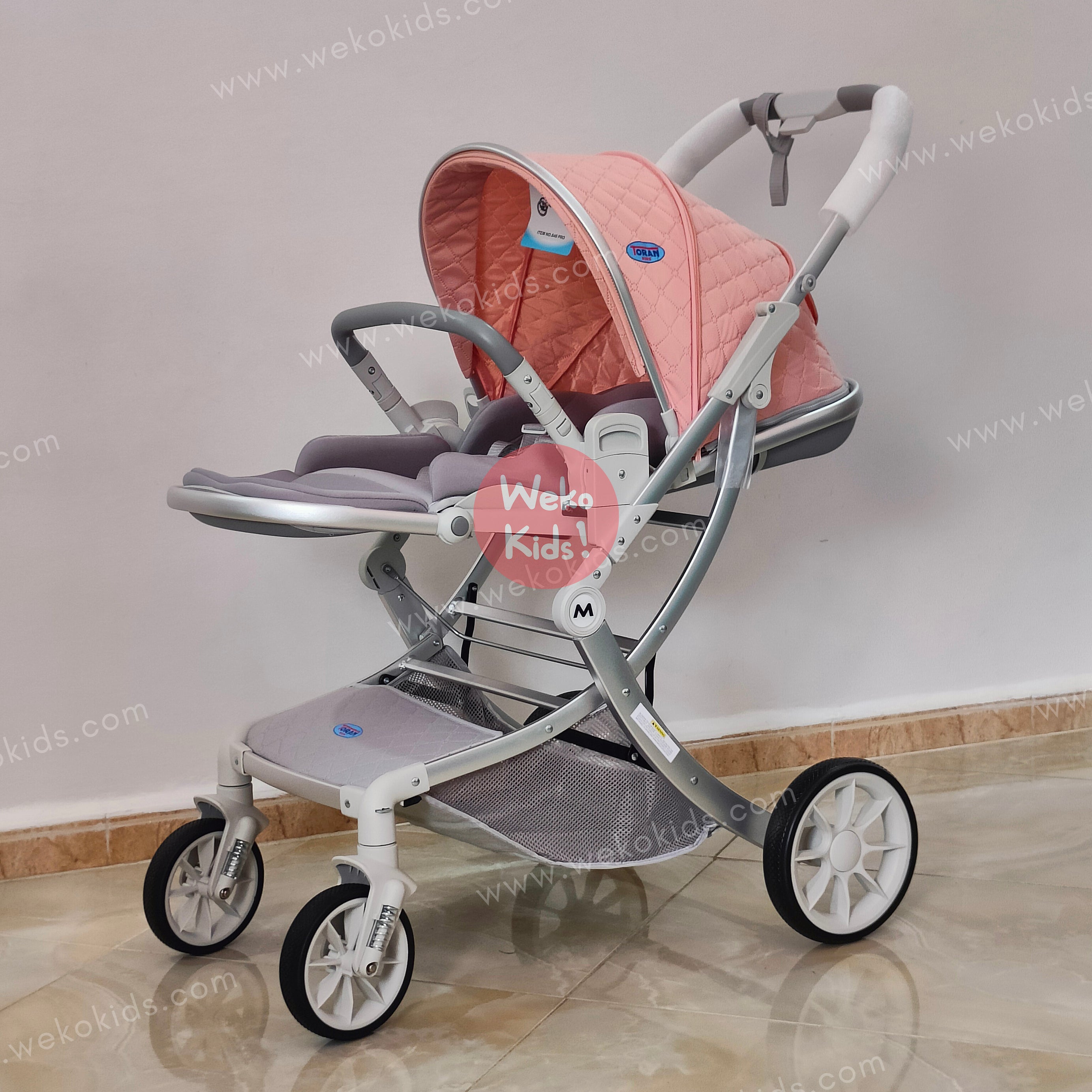 Poussette Landau luxe 2 en 1