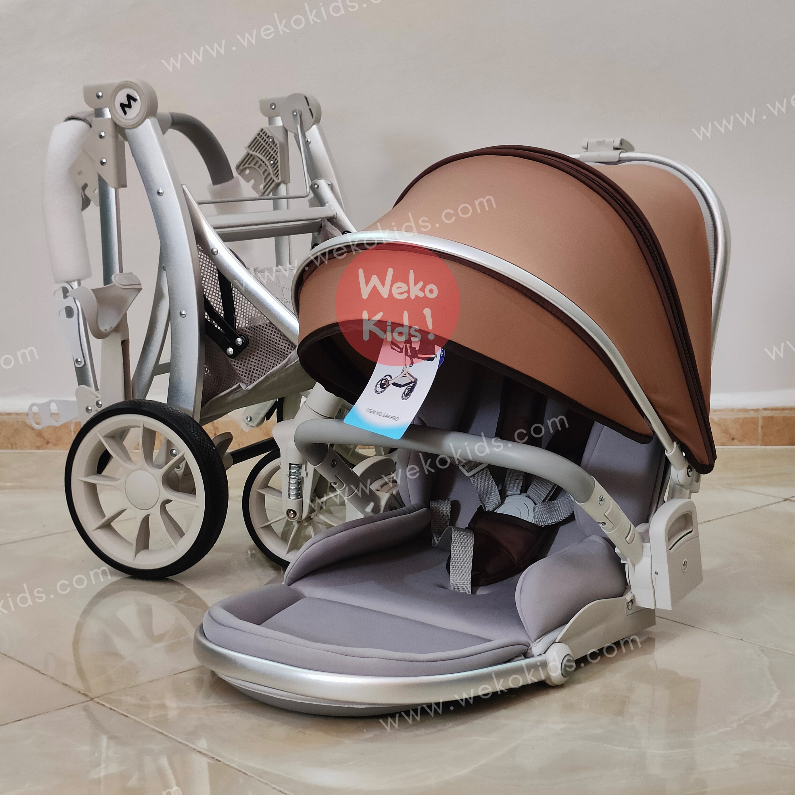 Poussette Landau luxe 2 en 1