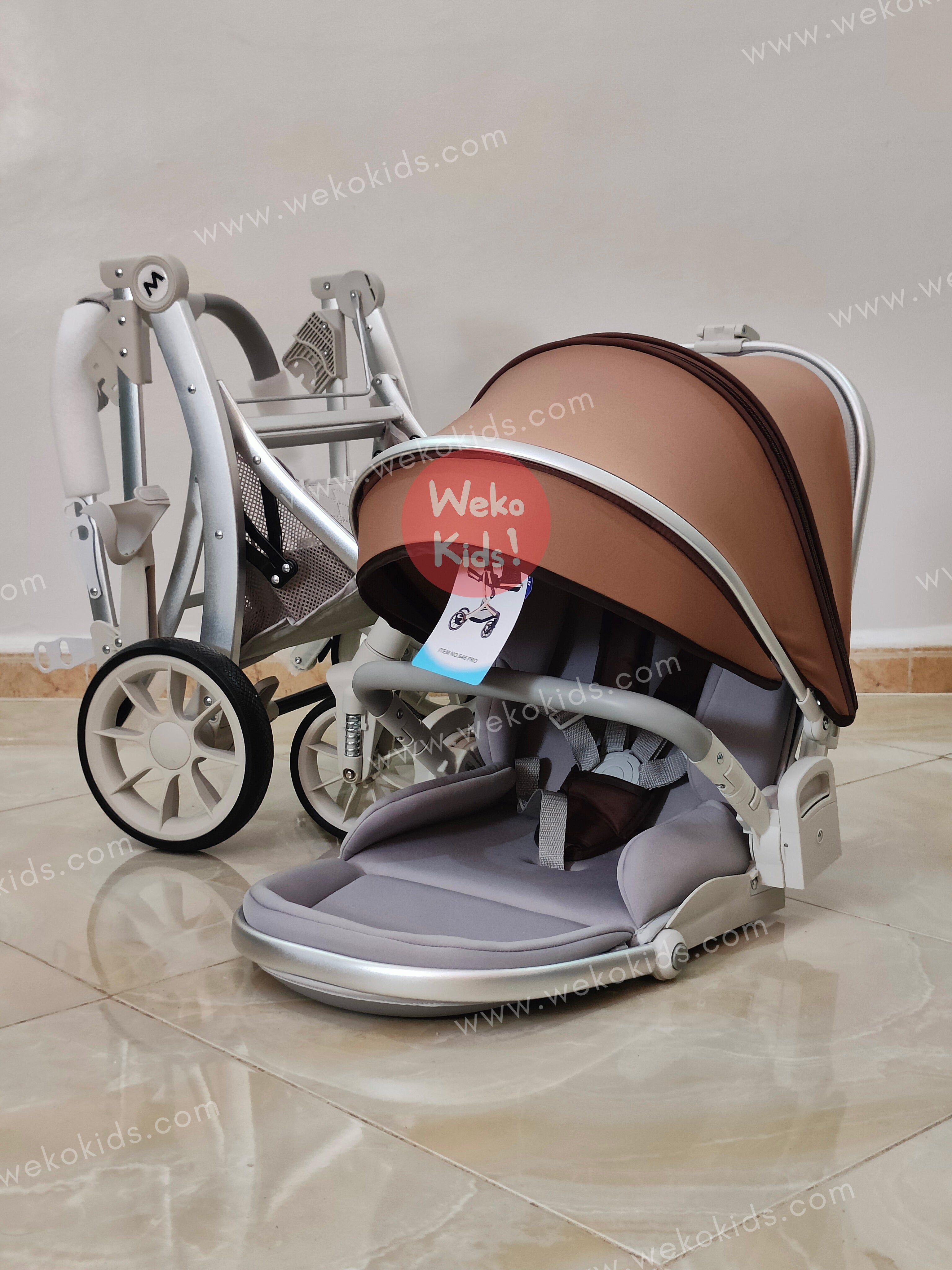 Poussette Landau luxe 2 en 1