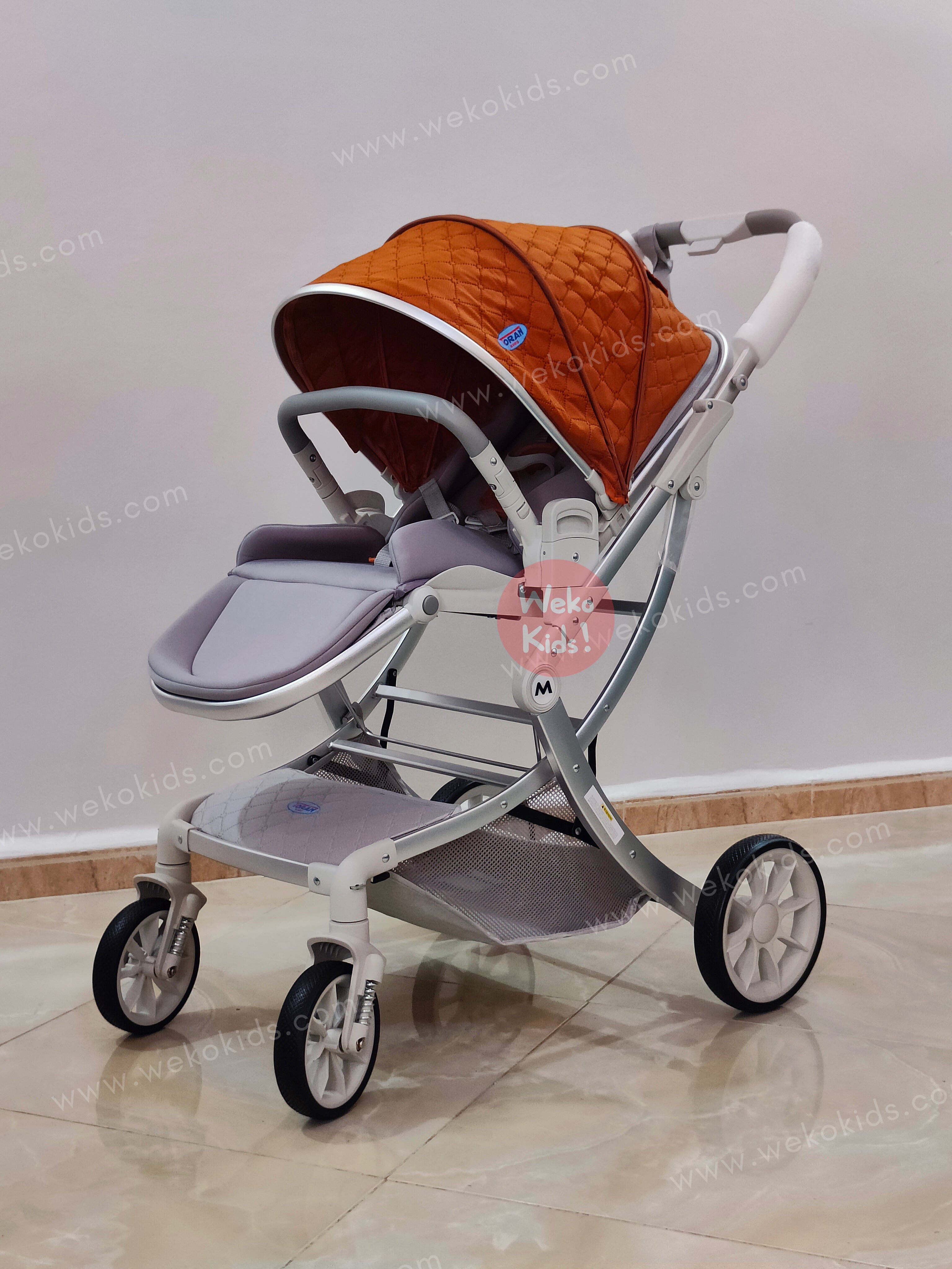 Poussette Landau luxe 2 en 1