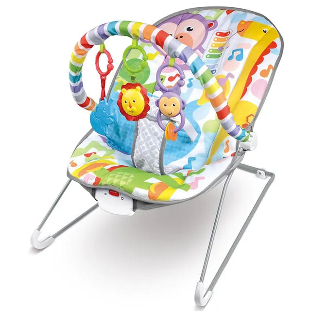 Transat Bébé Vibrant et Musical 2en1 كرسي الاطفال الهزاز