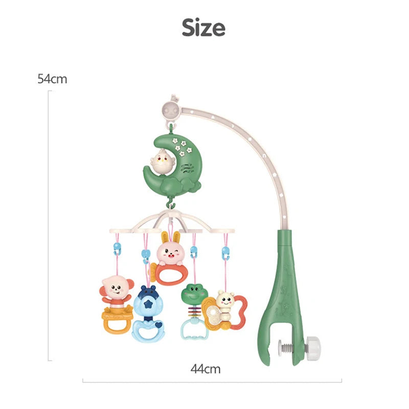 Manège de lit avec Télécommande سرير الأطفال المتحرك