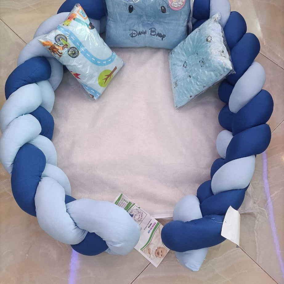 Pack Tour de Lit ضفيرة سرير الأطفال