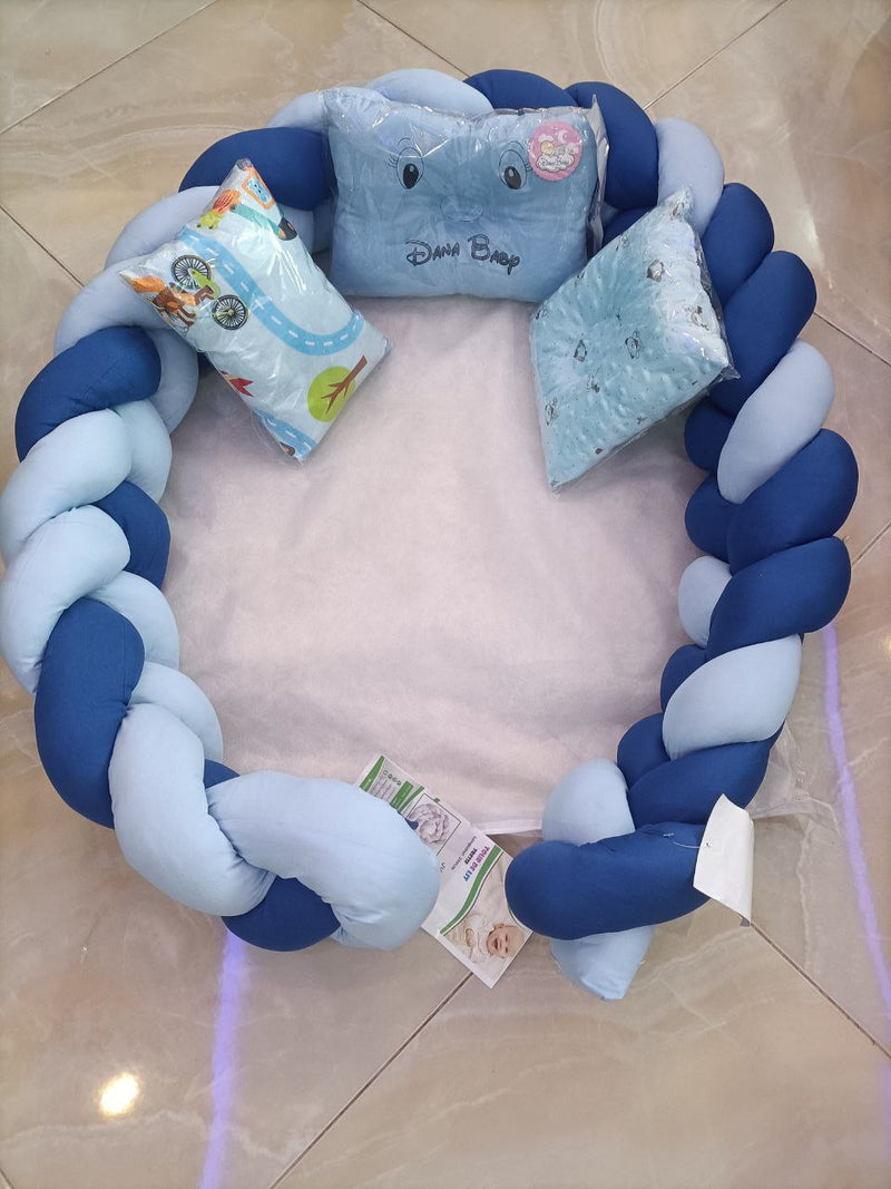 Pack Tour de Lit ضفيرة سرير الأطفال