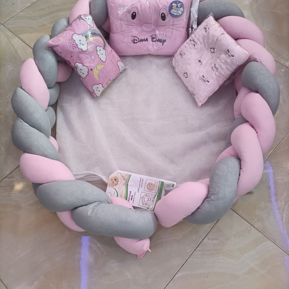 Pack Tour de Lit ضفيرة سرير الأطفال