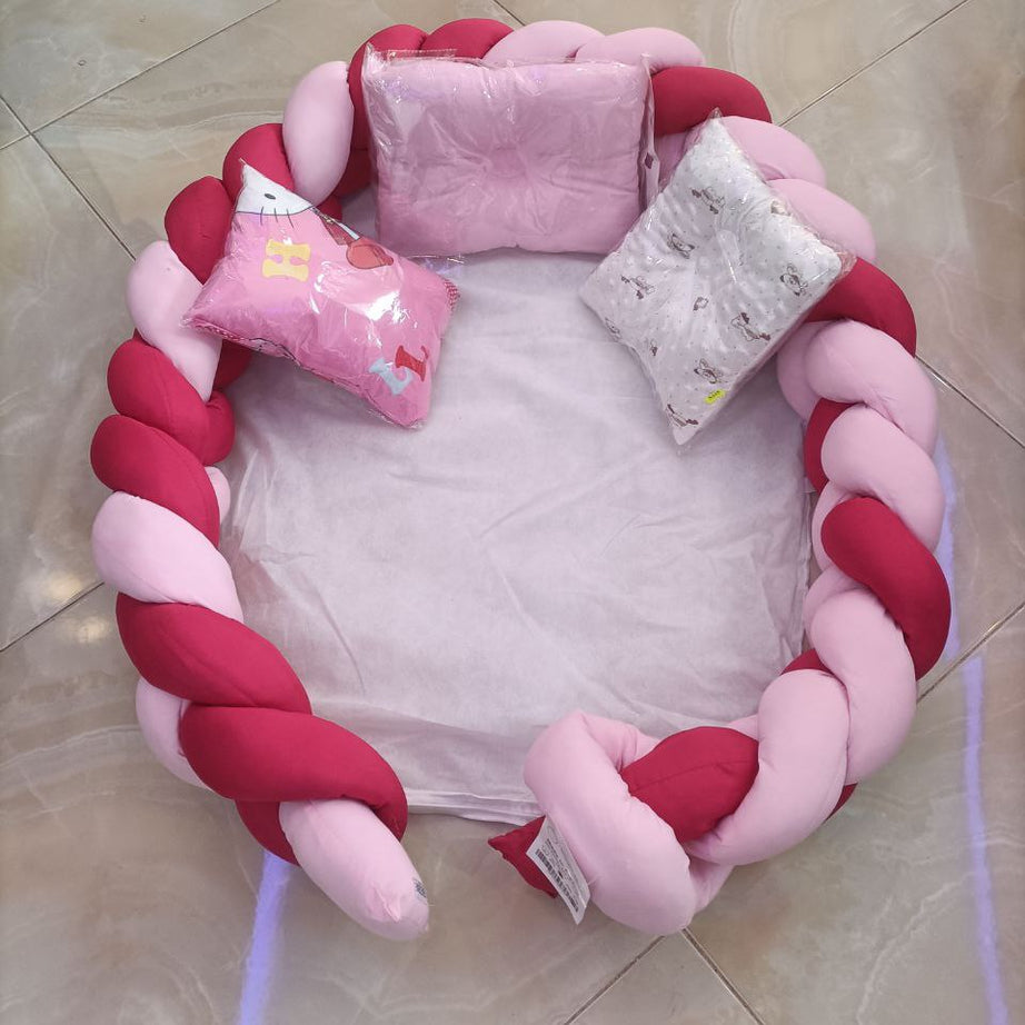 Pack Tour de Lit ضفيرة سرير الأطفال